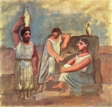 Tres mujeres en la fuente 6 1921 cubista Pablo Picasso Pinturas al óleo